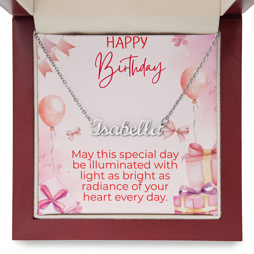Personalized Birthday Necklace