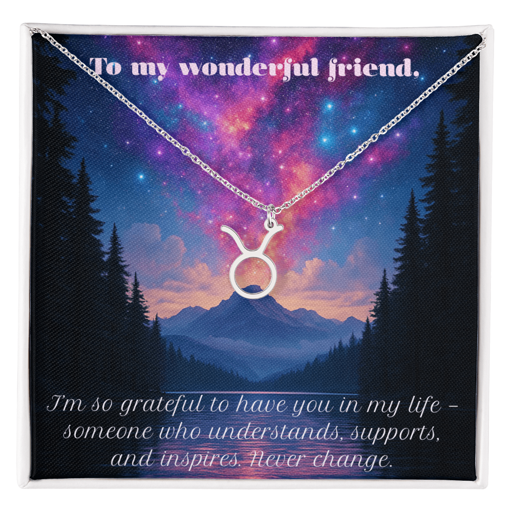 Never Change – Star Sign Necklace