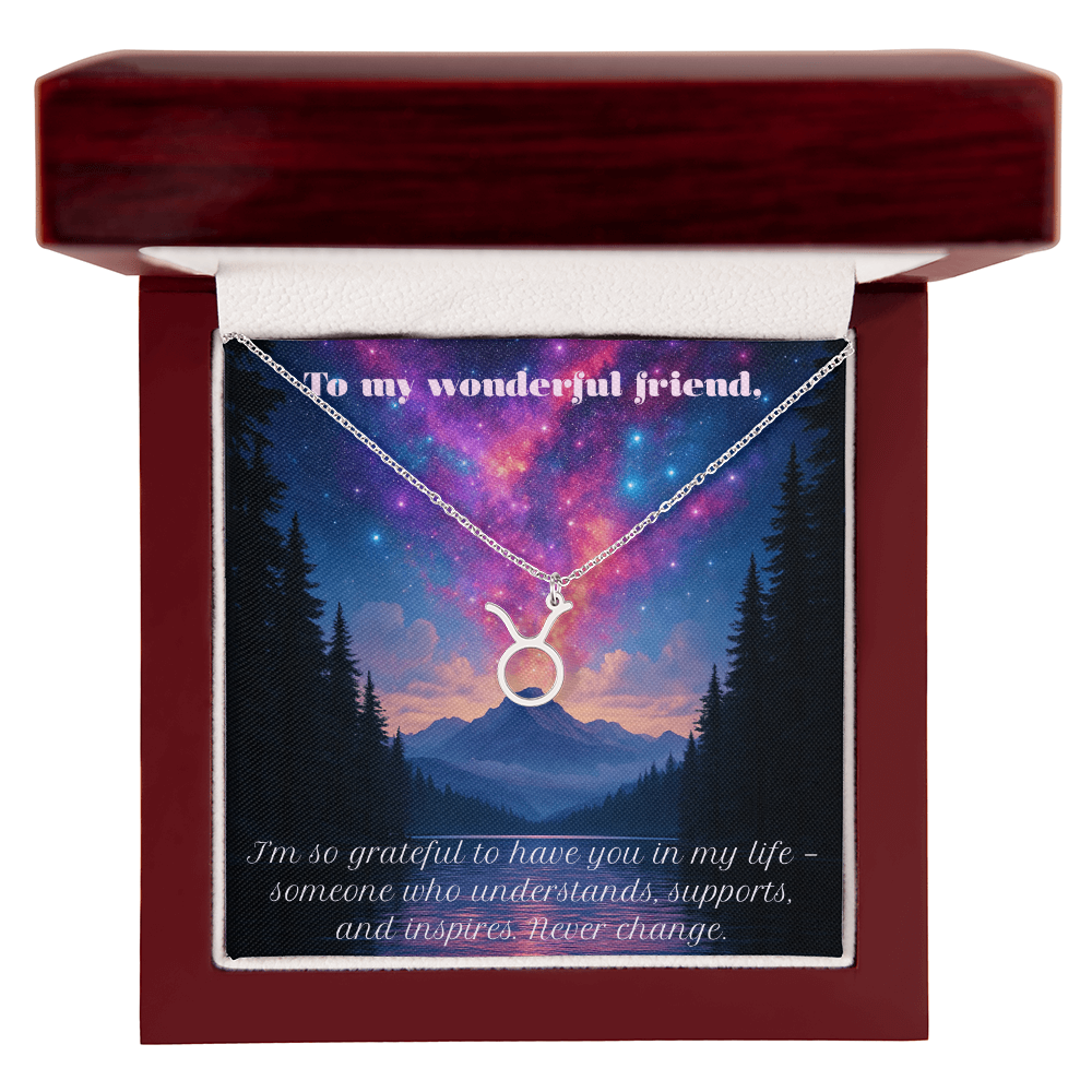 Never Change – Star Sign Necklace
