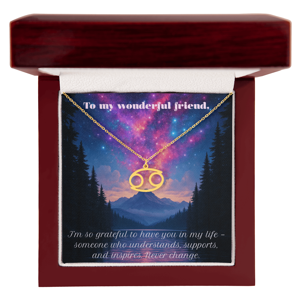 Never Change – Star Sign Necklace