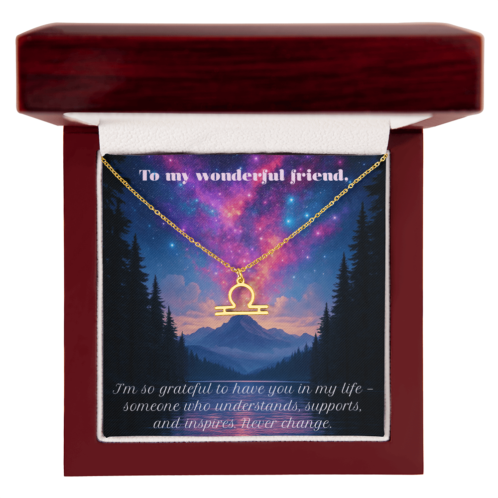 Never Change – Star Sign Necklace