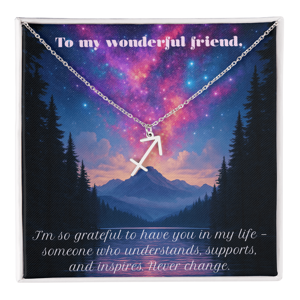 Never Change – Star Sign Necklace