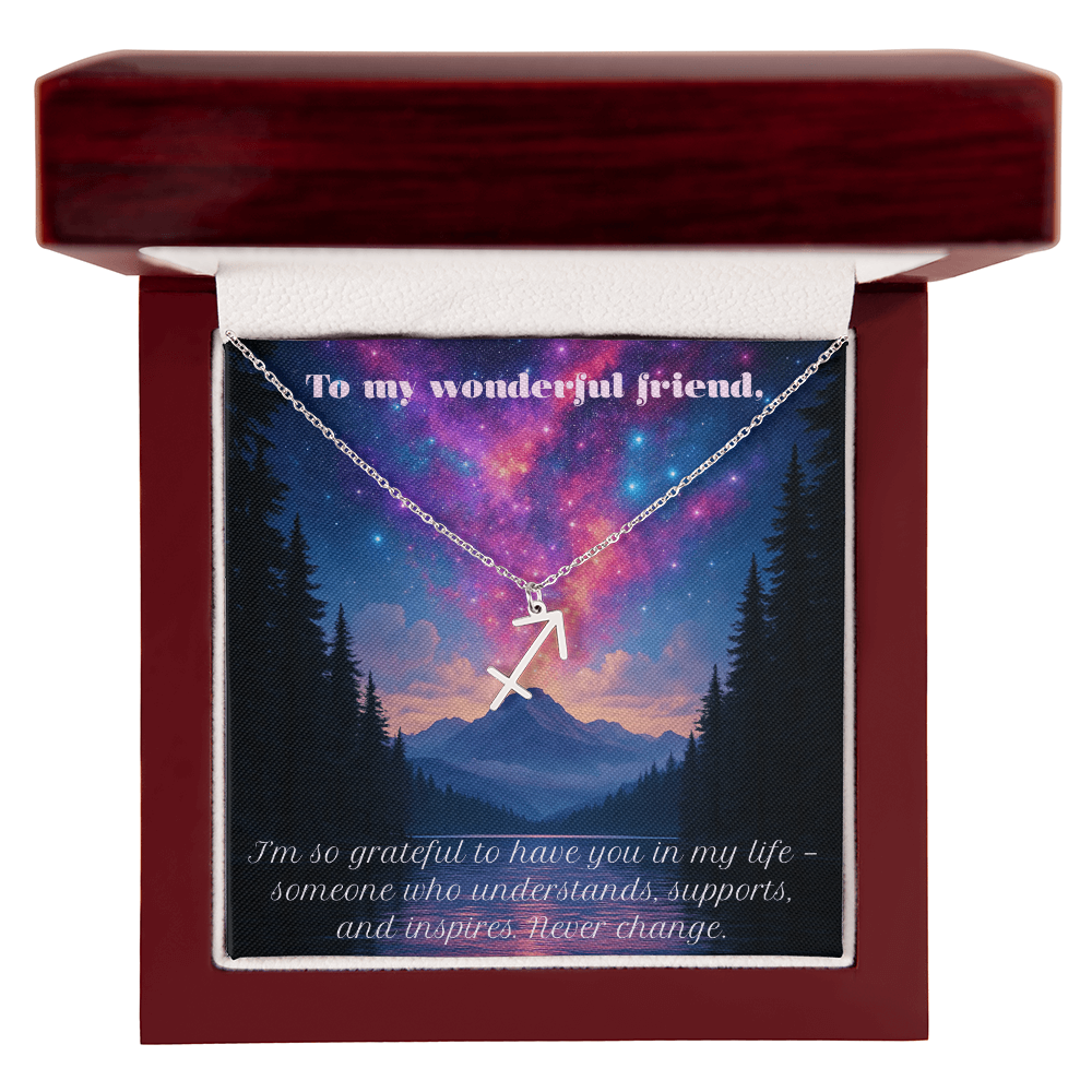 Never Change – Star Sign Necklace