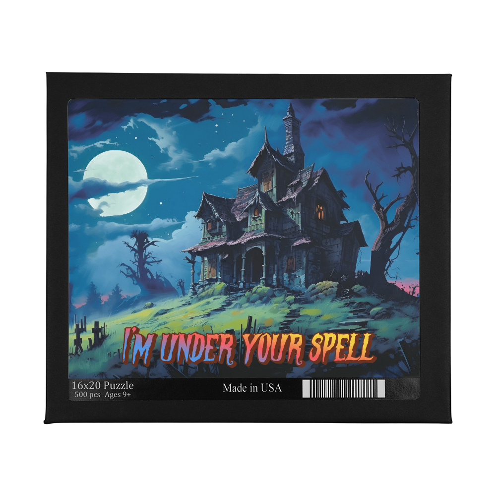 "I'm Under Your Spell" Haunted Mansion Jigsaw Puzzle (500 Pieces, 16"x20")