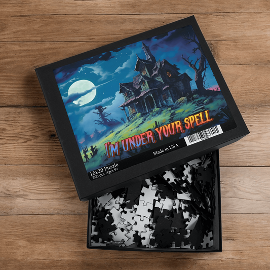 "I'm Under Your Spell" Haunted Mansion Jigsaw Puzzle (500 Pieces, 16"x20")