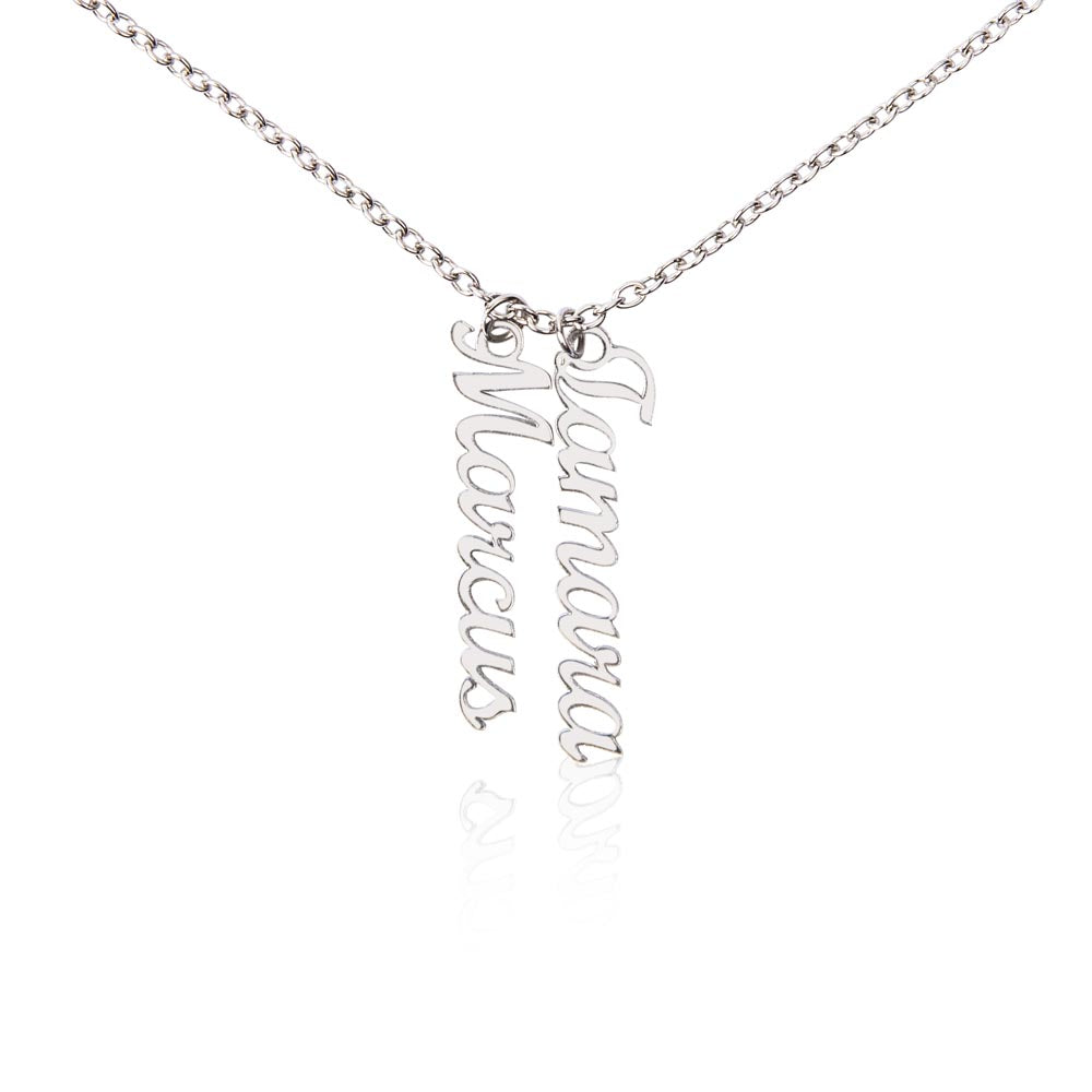 "Together Always – Custom Multiple Name Necklace"