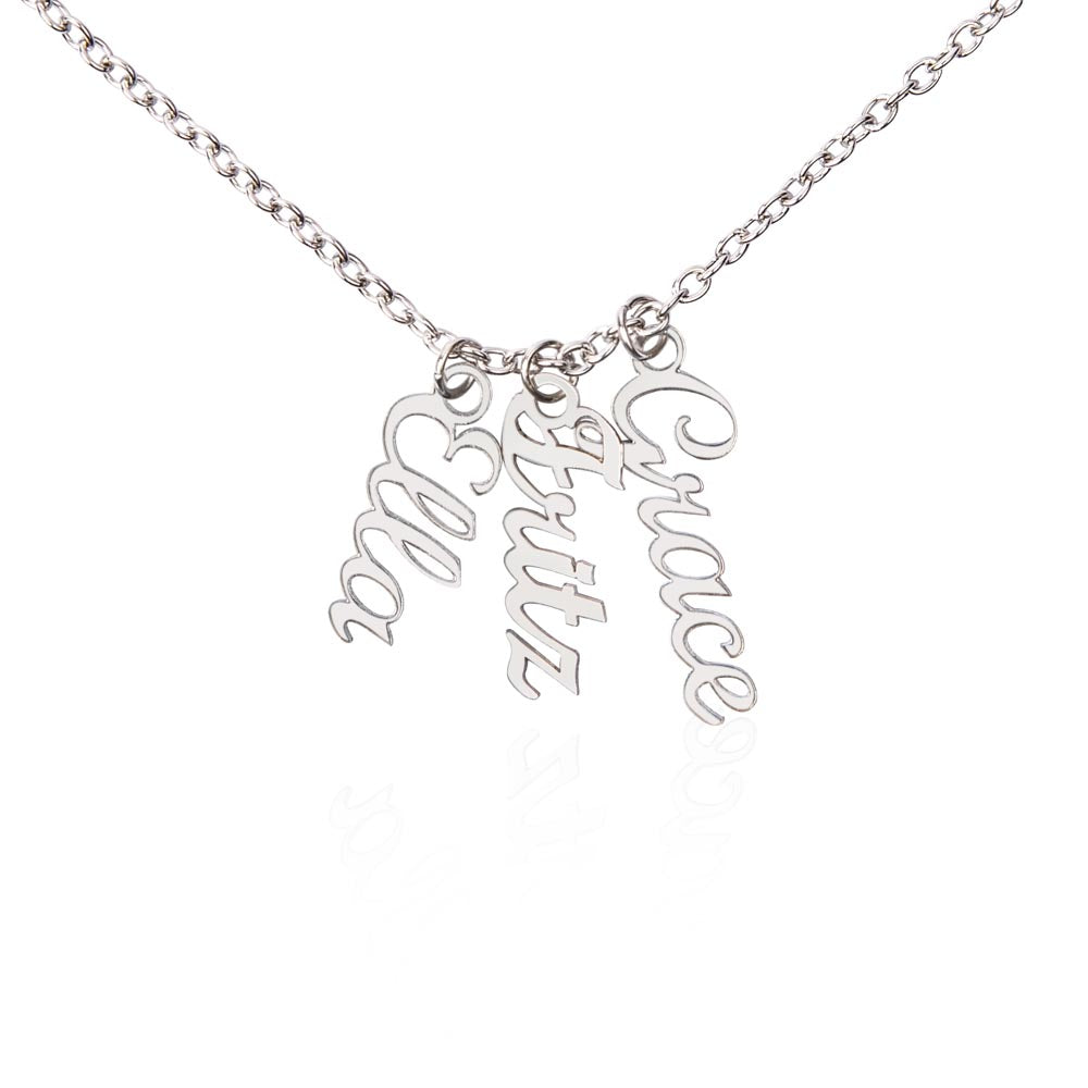 "Together Always – Custom Multiple Name Necklace"