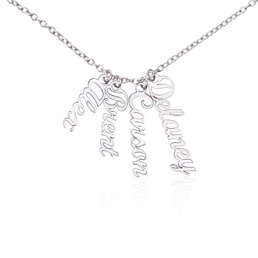 "Together Always – Custom Multiple Name Necklace"