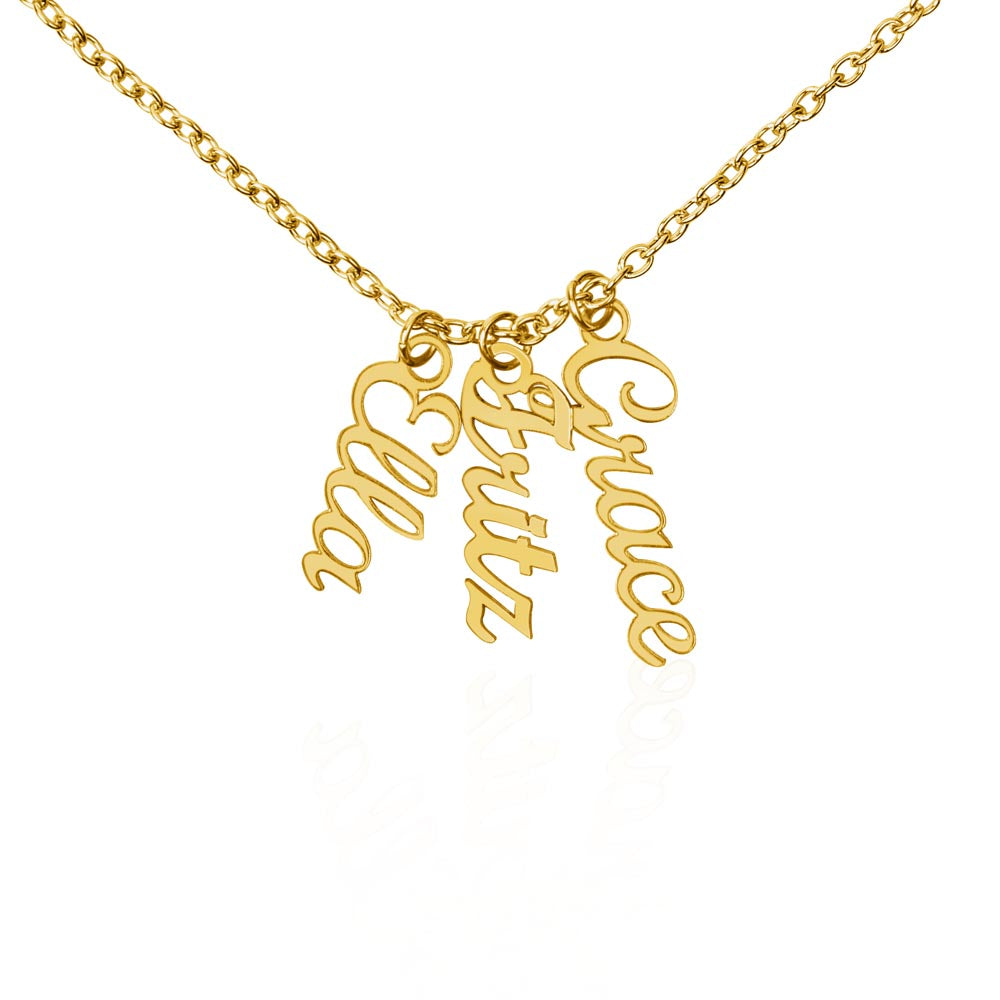 "Together Always – Custom Multiple Name Necklace"