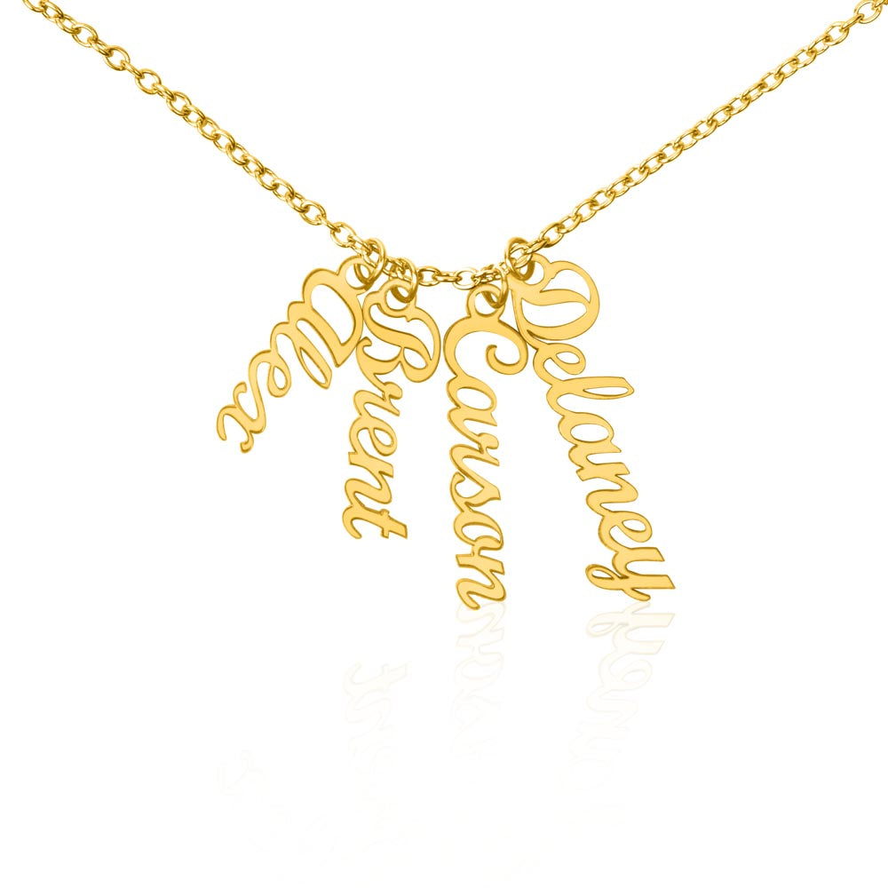 "Together Always – Custom Multiple Name Necklace"