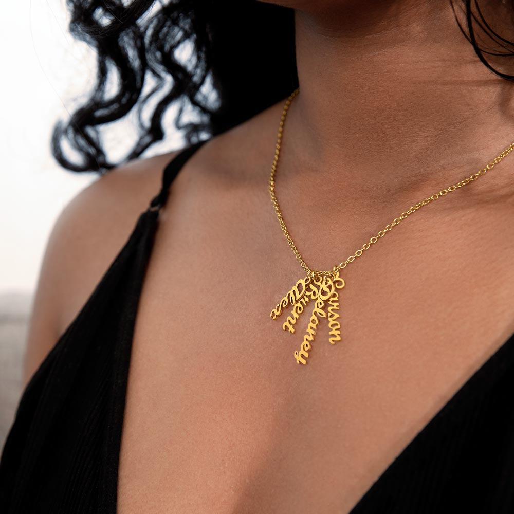 "Together Always – Custom Multiple Name Necklace"