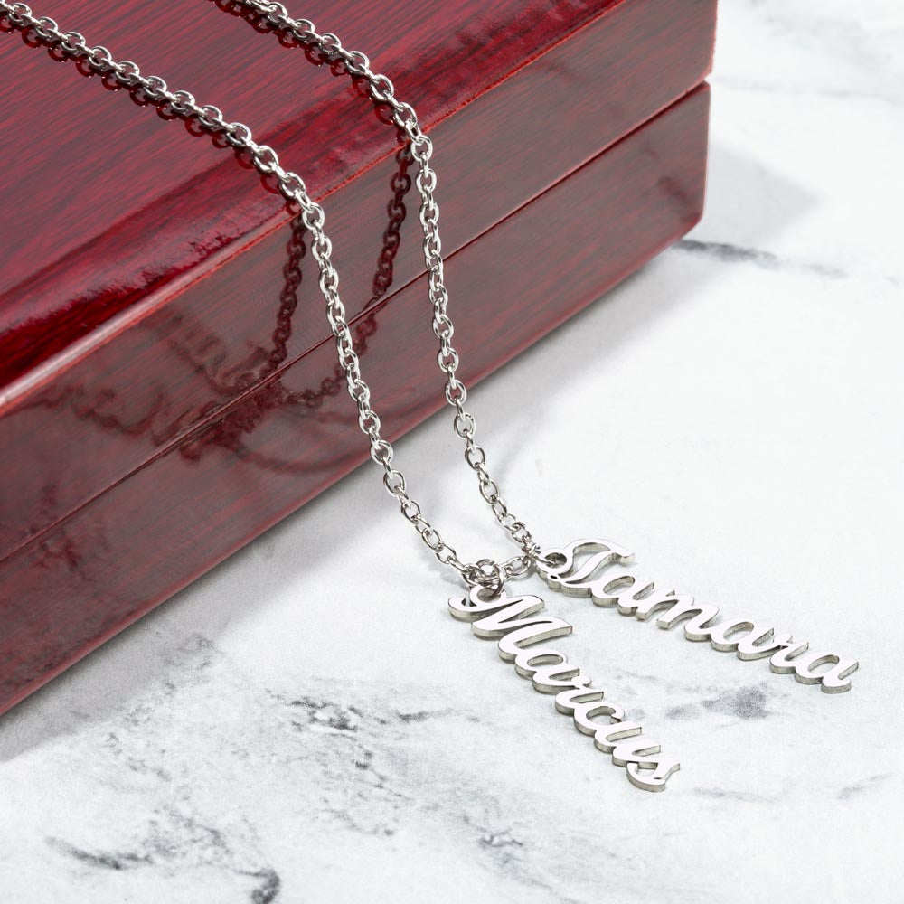 "Together Always – Custom Multiple Name Necklace"