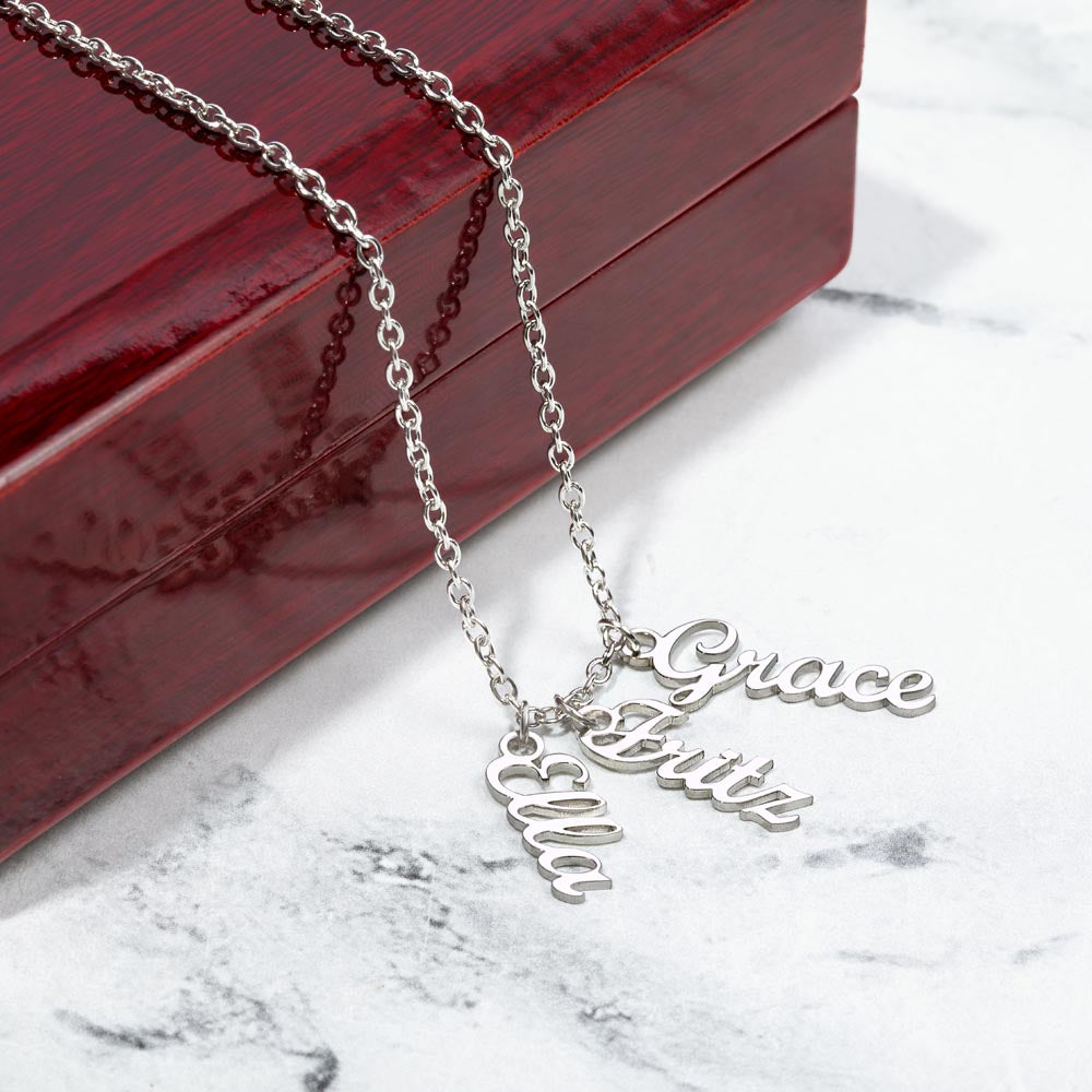 "Together Always – Custom Multiple Name Necklace"