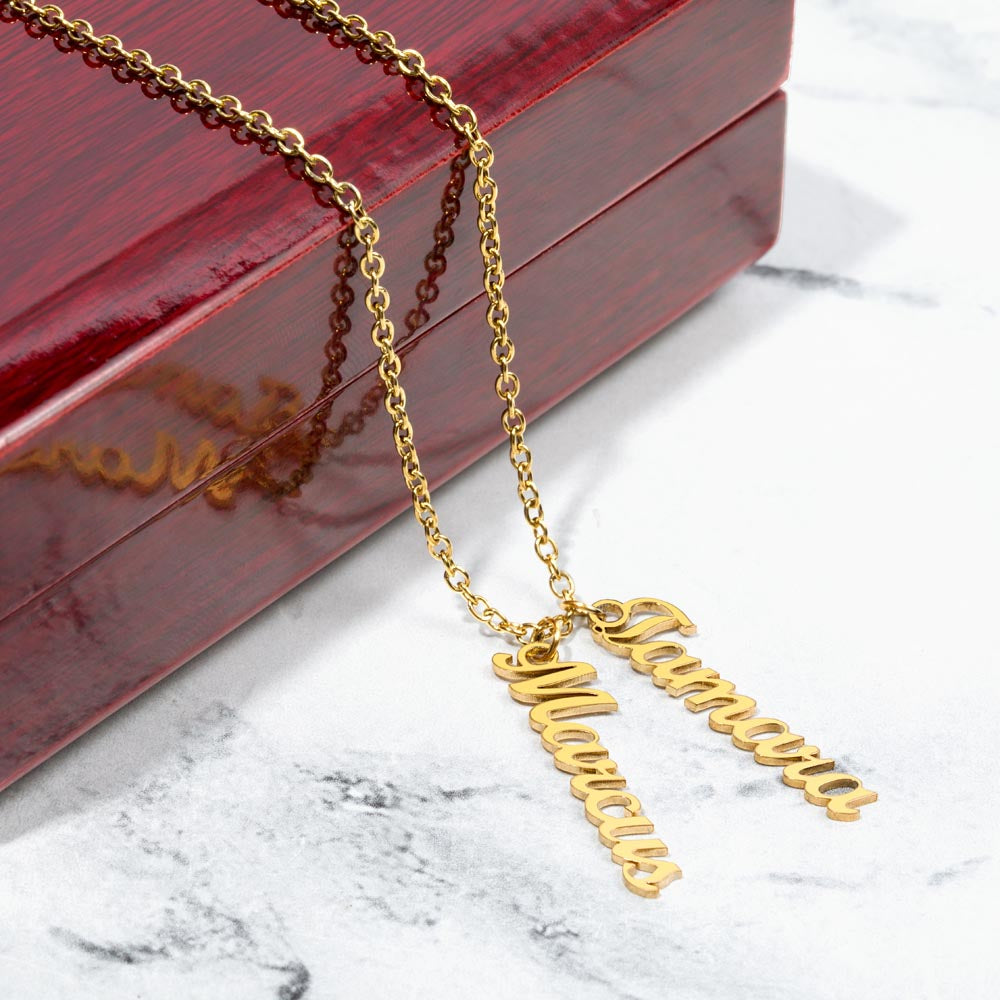 "Together Always – Custom Multiple Name Necklace"
