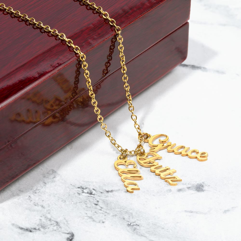 "Together Always – Custom Multiple Name Necklace"