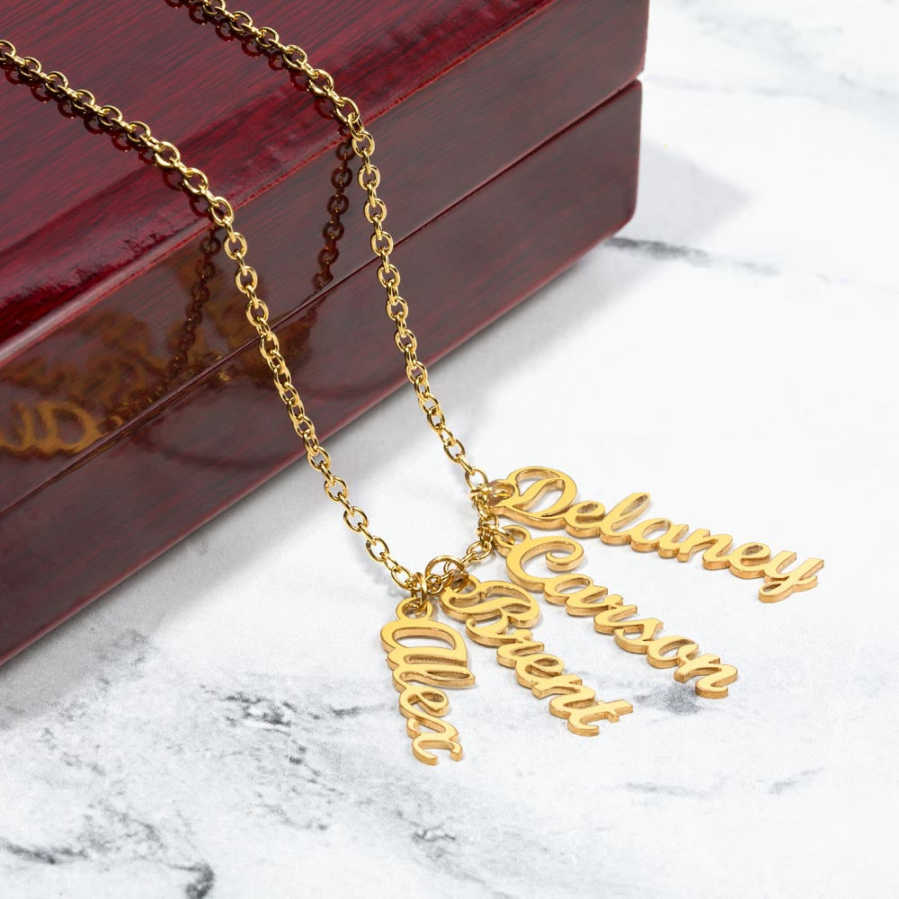 "Together Always – Custom Multiple Name Necklace"