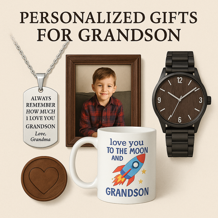 Personalized Gifts for Grandson