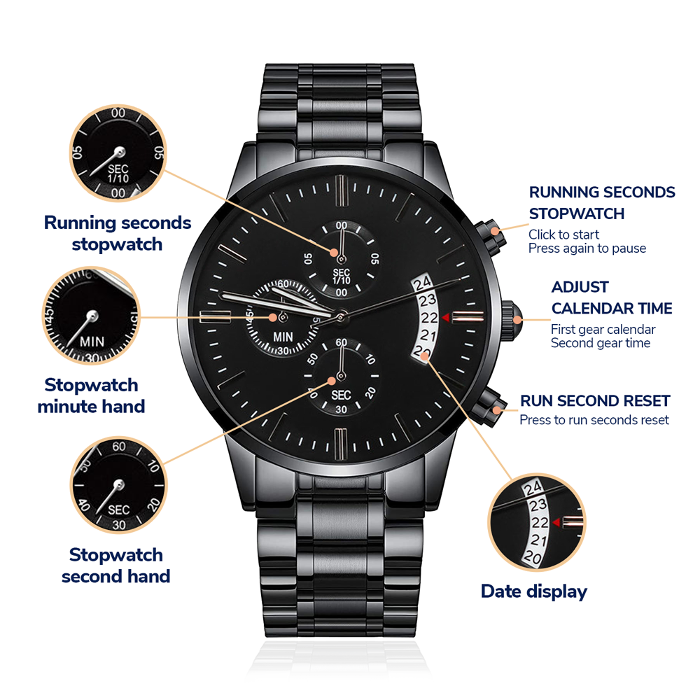 Legendary Dad – Bold Gift Watch with Attitude