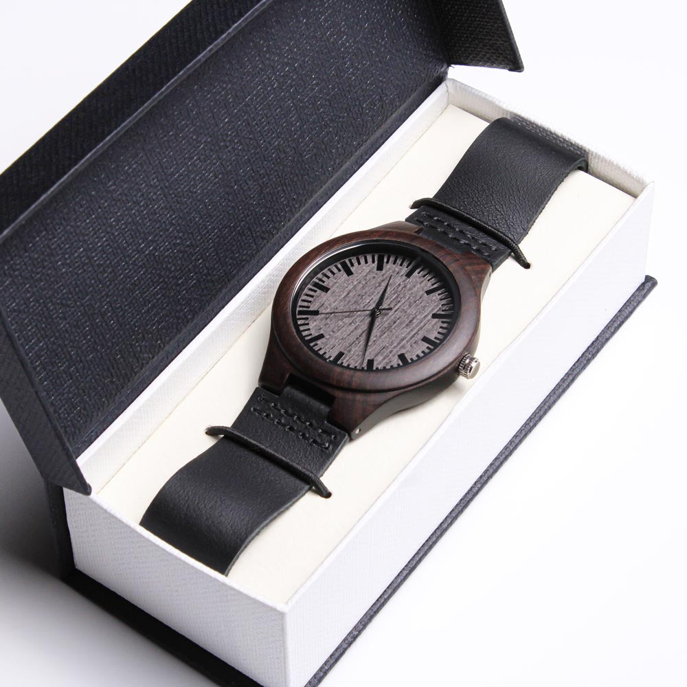 Forever My Hero – Engraved Watch Gift for Father