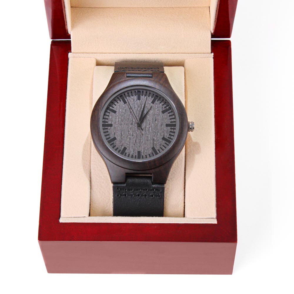 Forever My Hero – Engraved Watch Gift for Father