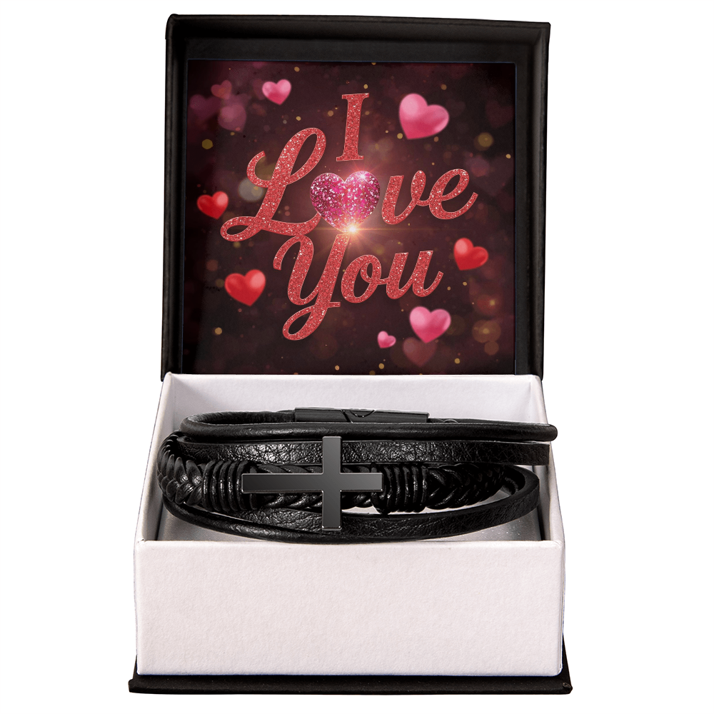 Men's Cross Bracelet