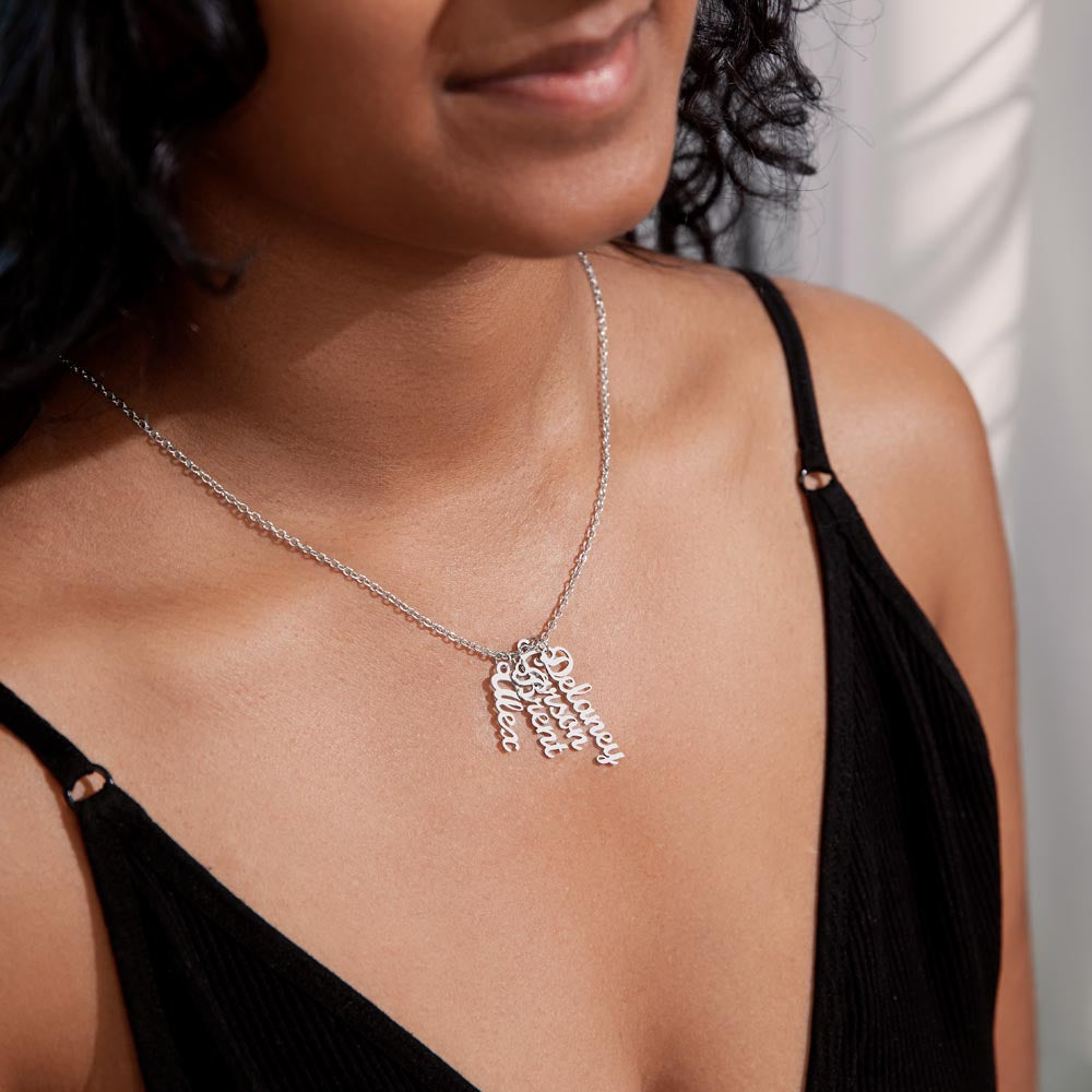 "Together Always – Custom Multiple Name Necklace"